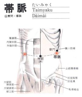 带脉(Dàimài)穴 - 腹部穴位